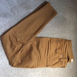 Madewell High Riser umber pants